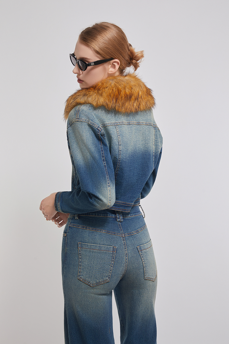Blue Denim Pants